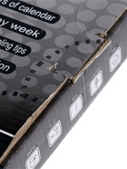 УЦЕНКА Часы электронные настенные, будильник, календарь, термометр, 20 х 3 х 33 см, от сети, синие 1 - Фото 8