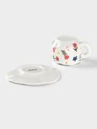 УЦЕНКА Чайная пара «Цветочная россыпь», 320 мл, ручная роспись, блюдце 16×1.5 см, кружка 12.5×9.5×7.5 см - Фото 5