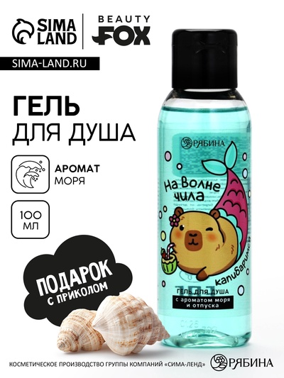 Гель для душа «На волне чила», аромат моря, 100 мл