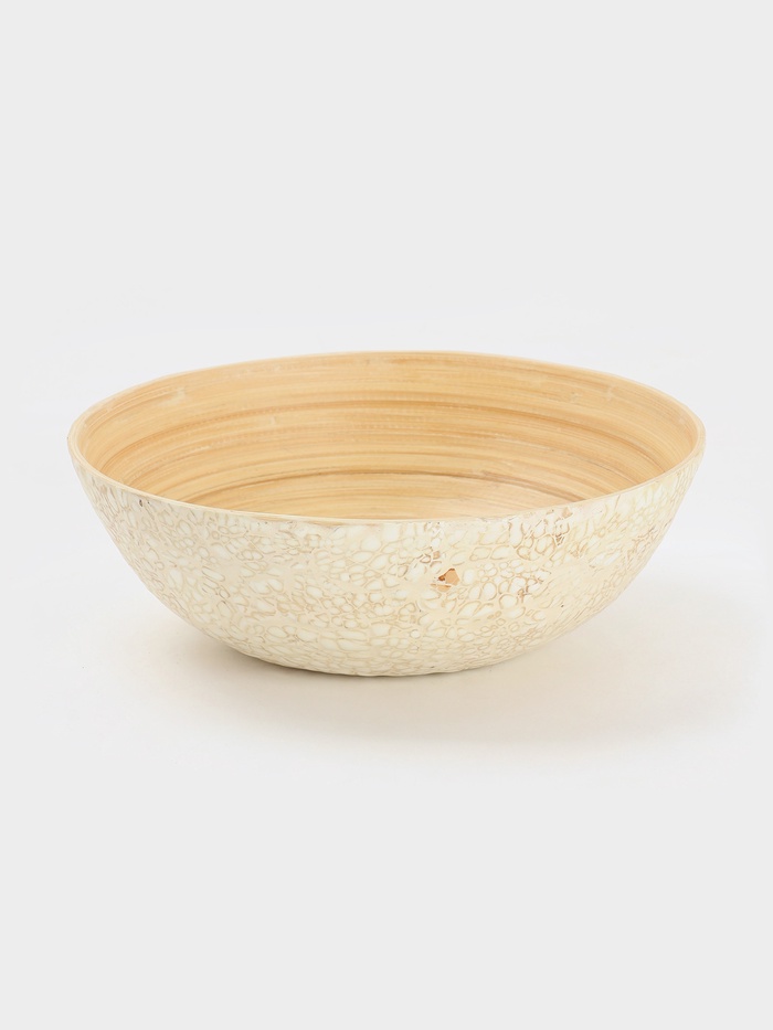 УЦЕНКА Салатник, 25×25×8 см, бамбук - Фото 1