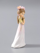 УЦЕНКА Сувенир полистоун "Малышка с цветами в волосах" 15,5х6х6,5 см - Фото 3