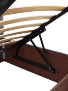 Кровать двуспальная «Агата», с подъёмным механизмом, 1600×2000 мм, велюр, цвет серый - Фото 13