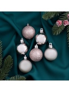 УЦЕНКА Набор шаров пластик d-4 см, 24 шт "Классика ассорти" - Фото 3