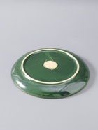 УЦЕНКА Блюдо "Полянка" керамика, цв. зелёный, 23х23х3 см - Фото 5