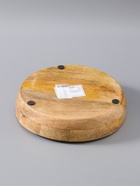 УЦЕНКА Блюдо " Оливковая ветвь" дерево манго 25х25х4,5 см - Фото 5