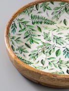 УЦЕНКА Блюдо " Оливковая ветвь" дерево манго 25х25х4,5 см - Фото 6