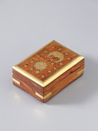 УЦЕНКА Шкатулка "День и ночь" 9х6,5х4 см, дерево шишам - Фото 2