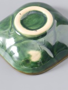 УЦЕНКА Соусник «Органика», 7.5×7.5×3 см, керамика, зелёный - Фото 6