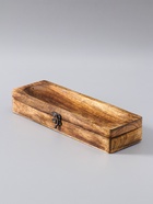 УЦЕНКА Подставка под благовония с хранением «Футляр», 31×10×5.5 см, дерево шишам - Фото 4