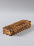 УЦЕНКА Подставка под благовония с хранением «Футляр», 31×10×5.5 см, дерево шишам - Фото 5