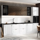 УЦЕНКА Кухонный гарнитур 3000 Престиж, Белый/Браш вайт/Прайм орех - Фото 1