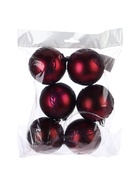 УЦЕНКА Набор шаров пластик d-8 см, 6 шт "Листики" - Фото 2