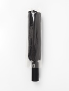 УЦЕНКА Зонт авт R52/60 12сп 3сл П/Э ОДНОТОН прямая ручка с/рез черный пакет - Фото 5