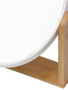 УЦЕНКА Зеркало настольное овал (2) с/увел BAMBOO 14,2*17,6/18*20,8см бамбук QF - Фото 5