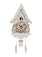 УЦЕНКА Часы настенные интерьерные большие с кукушкой «Зайчики», плавный ход, 62×32 см - Фото 1