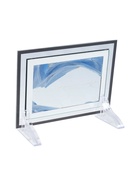 УЦЕНКА Песочные часы - картина «Майя», 18×13 см, антистресс, песок синий - Фото 3