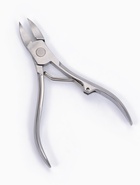 УЦЕНКА Кусачки педикюр 1 пружина 10,5см(15мм) серебр блистер QF - Фото 1