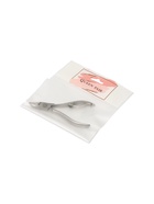 УЦЕНКА Кусачки педикюр 1 пружина 10,5см(15мм) серебр блистер QF - Фото 2