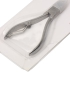 УЦЕНКА Кусачки педикюр 1 пружина 10,5см(15мм) серебр блистер QF - Фото 6