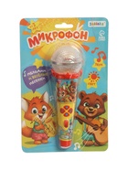 УЦЕНКА ZABIAKA Микрофон SL-05993, звук, свет, цвет желтый - Фото 1