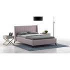 Кровать двуспальная МЕЛИССА с/м 140*200 с ПМ,  2170 x 1630 x 1040, велюр Ява/Тори 45 10332354