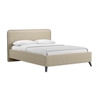 Кровать двуспальная МИА с/м 140*200 с ПМ,  2160x1650x1000, Bravo light brown 10332359