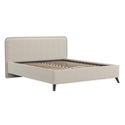 Кровать двуспальная «МИА», с подъёмным механизмом, спальное место 1600×2000 мм, 2160×1850×1000 мм, цвет белый (bravo white) - Фото 3