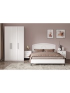 Спальный гарнитур «Валенсия», комплект 4 предмета, цвет белый  (артикул 10918176)  большой выбор товаров оптом и в розницу по низким ценам с доставкой