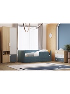 Кровать детская «Молли 2», с дополнительным спальным местом, 2080×990×765 мм, цвет синий - фото 122963167