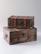 УЦЕНКА Шкатулка для украшений «Сундук. Средневековье», с клёпками, набор 2 шт. - Фото 2