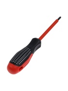 УЦЕНКА Отвертка диэлектрическая ТУНДРА, 2К рукоятка, двухсторонние биты 3 шт., до 1000 В - Фото 5