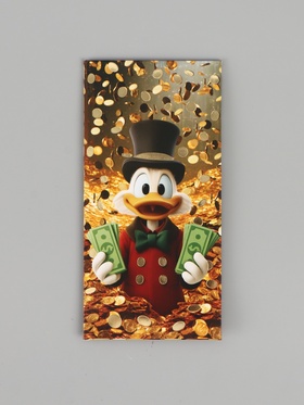 Конверт для денег «Успехов», тиснение 16.5 × 8 см