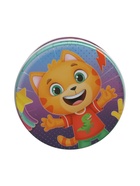 УЦЕНКА Круглый пазл 44 детали в металлической коробке "Команда Мяу" - Фото 3