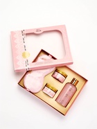 Подарочный набор: гель для душа, скраб в банке, соль в банке, маска для сна URAL LAB - фото 122244201