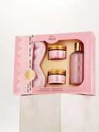 Подарочный набор: гель для душа, скраб в банке, соль в банке, маска для сна URAL LAB - фото 122244220