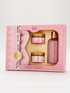 Подарочный набор: гель для душа, скраб в банке, соль в банке, маска для сна URAL LAB - фото 122244221