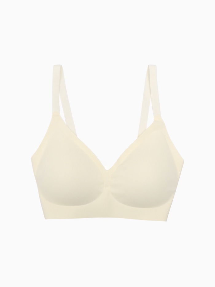 Бюстгалтер женский бесшовный MINAKU, размер 42 (60 см), цвет молочный - Фото 1