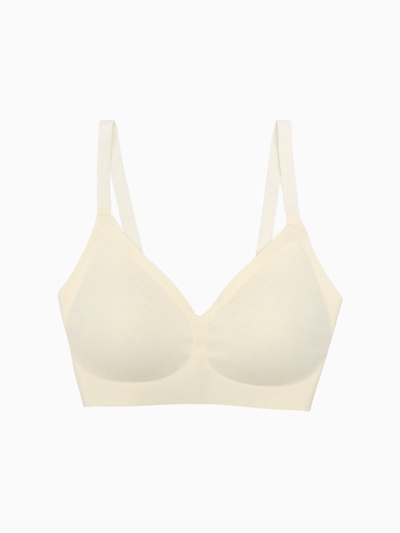 Бюстгальтер женский бесшовный MINAKU, размер 44 (M), цвет молочный