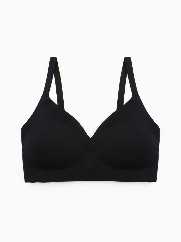 Бюстгалтер женский бесшовный MINAKU, размер 44 (64 см), чёрный - Фото 1