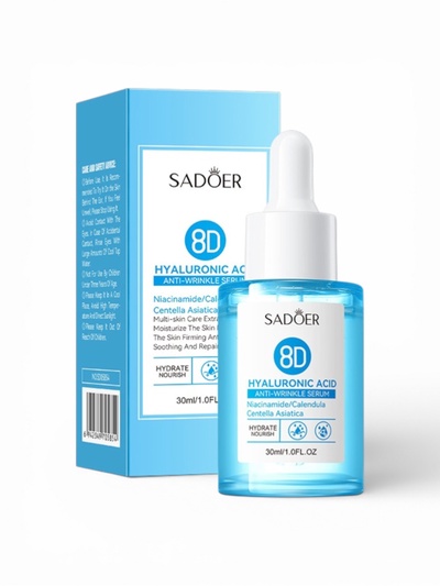 Омолаживающая сыворотка для лица Sadoer с гиалуроновой кислотой, 30 мл