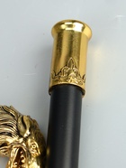 УЦЕНКА Сувенирное изделие Трость с кинжалом, клинок 31см, набалдашник Зверь 90см - Фото 5