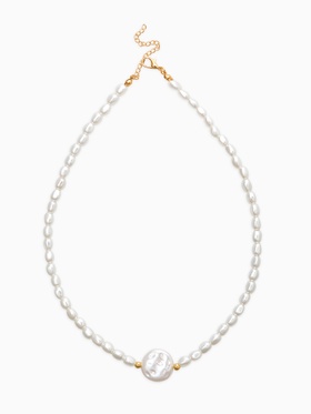 Колье жемчг 