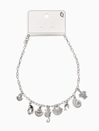 Колье "Летний вайб" морской мир, цвет серебро  (артикул 10936515)  большой выбор товаров оптом и в розницу по низким ценам с доставкой