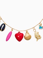 Колье "Летний вайб" море любви, цветное в золоте  (артикул 10936516)  большой выбор товаров оптом и в розницу по низким ценам с доставкой