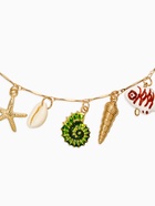 Колье "Летний вайб" морской мир, цветное в золоте  (артикул 10936518)  большой выбор товаров оптом и в розницу по низким ценам с доставкой