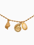 Колье "Летний вайб" морское дно, цвет белый в золоте  (артикул 10936519)  большой выбор товаров оптом и в розницу по низким ценам с доставкой