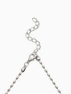 Колье "Летний вайб" морское дно, цвет белый в серебре - фото 809505957