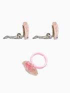 Набор детский «Выбражулька. Ракушка», 3 предмета: клипсы, кольцо, браслет, разноцветный - Фото 5