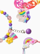 Браслет детский набор 3 шт. "Выбражулька" радуга, подвеска с бусиной, разноцветный  (артикул 10937185)  большой выбор товаров оптом и в розницу по низким ценам с доставкой