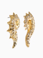 Серьги «Морской мир», раковина, белые в золоте  (артикул 10938648)  большой выбор товаров оптом и в розницу по низким ценам с доставкой